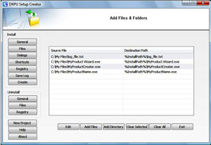 Setup Builder Software Screenshot
