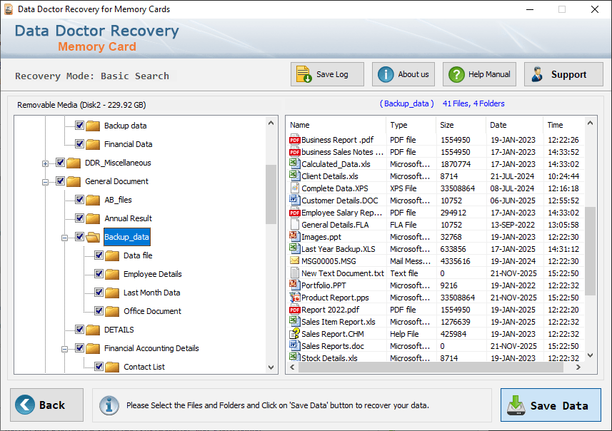 Memory Card Data Recovery