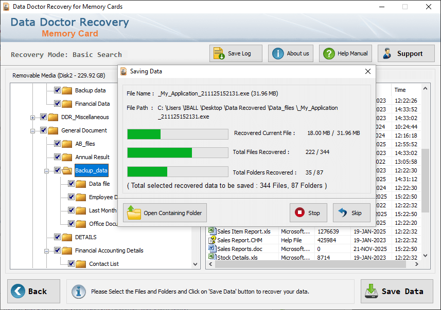 Memory Card Data Recovery