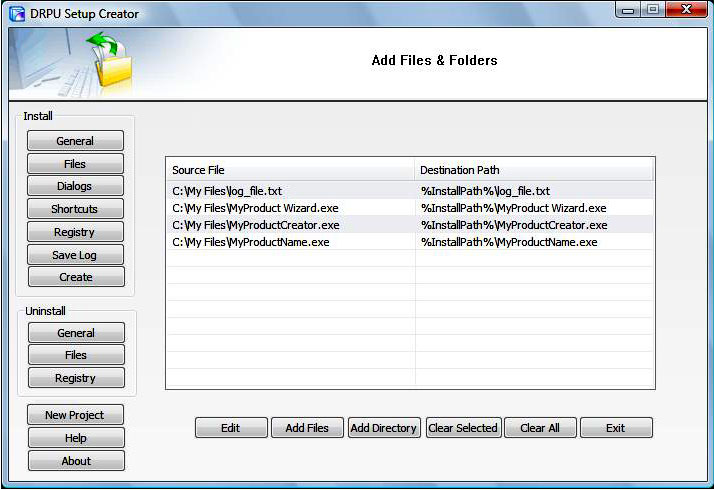 Setup Builder Software Screenshot